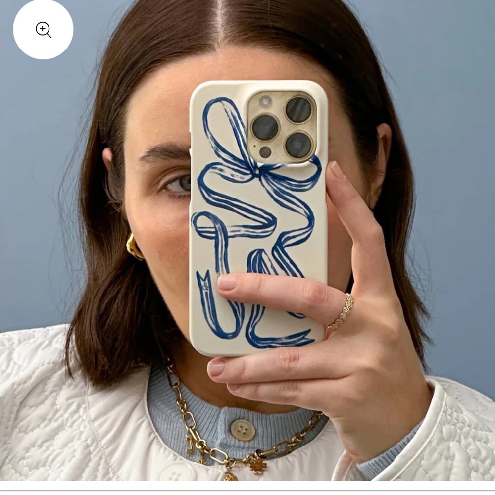The Dairy Bowerbird Ribbon Jasmine Dowling Phone Case- iPhone 15 Pro
